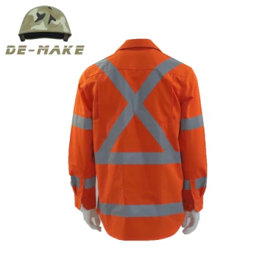 Abbigliamento da lavoro per utensili di sicurezza Abbigliamento da lavoro fluorescente per uomo e donna Alta visibilità T